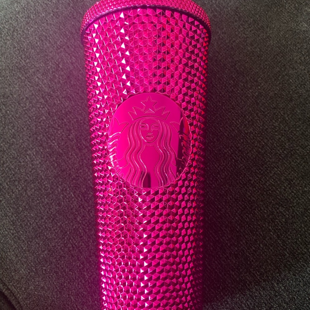 Starbucks Fuchsia Studded Tumbler